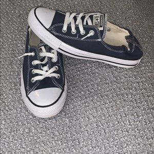 Navy Blue women’s converse “Shoreline Slip”